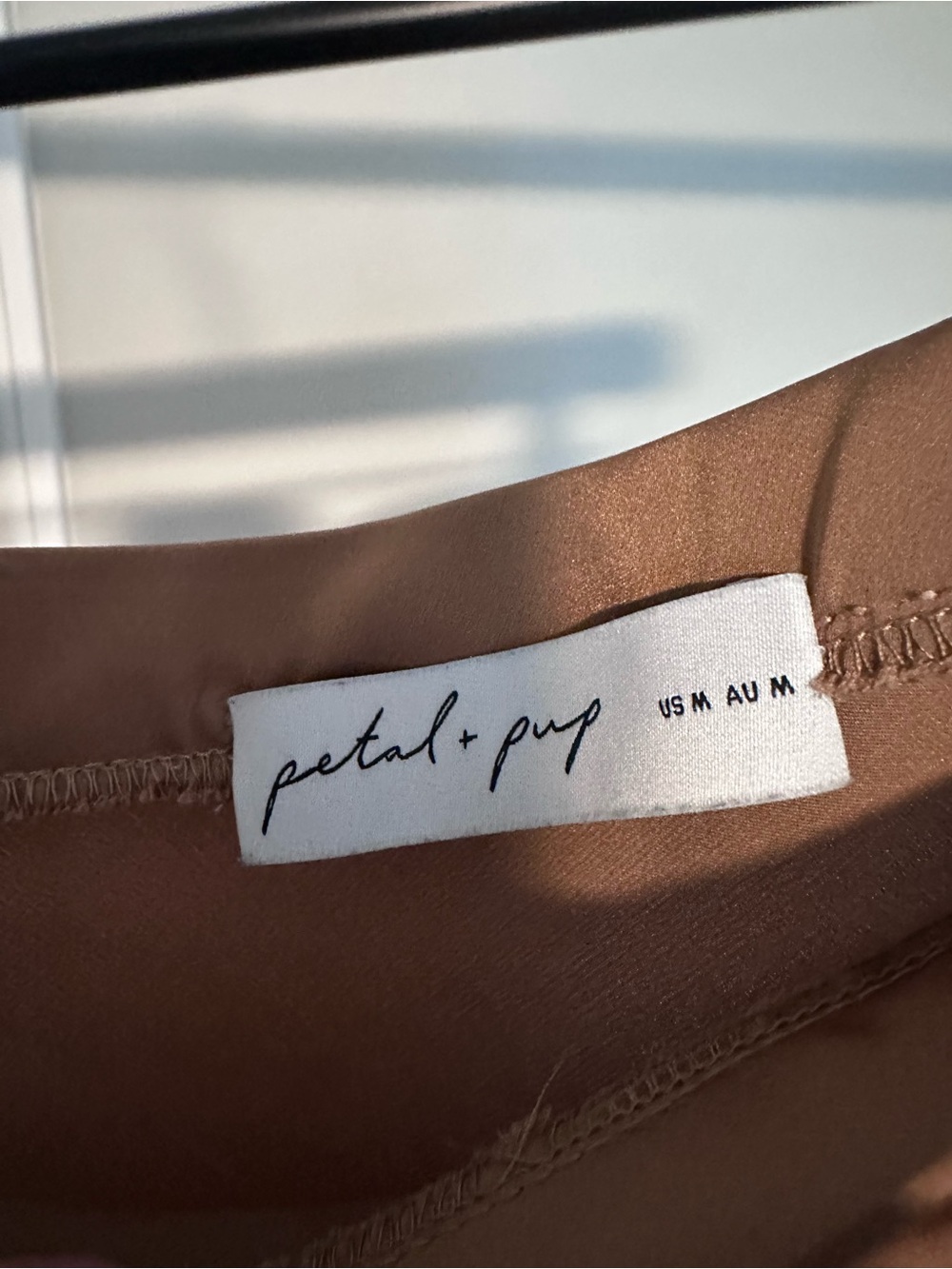 Petal & Pup Camel Maxi Slip Skirt - Picture 2 of 3